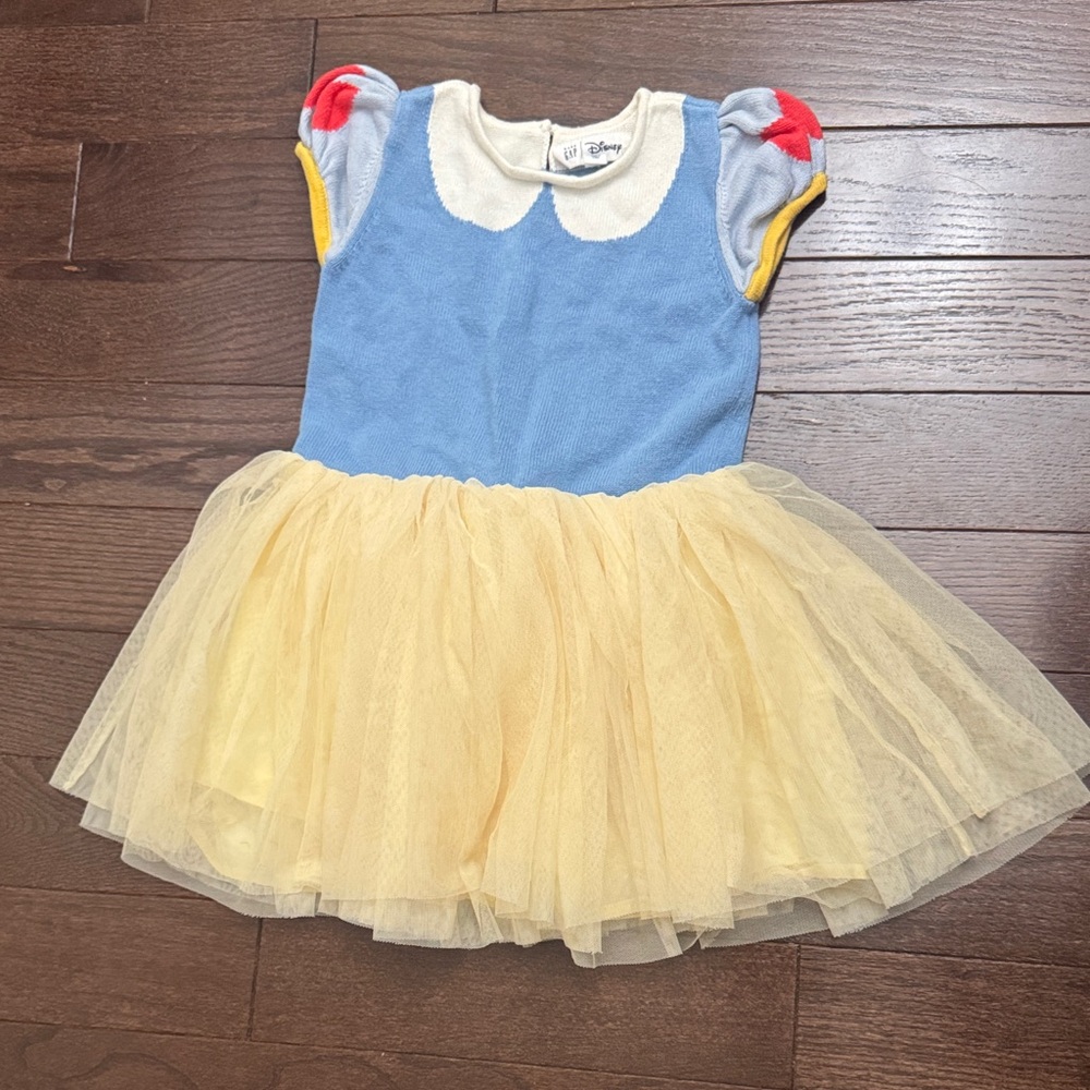 GAP Blue and Yellow Princess Costume Dress